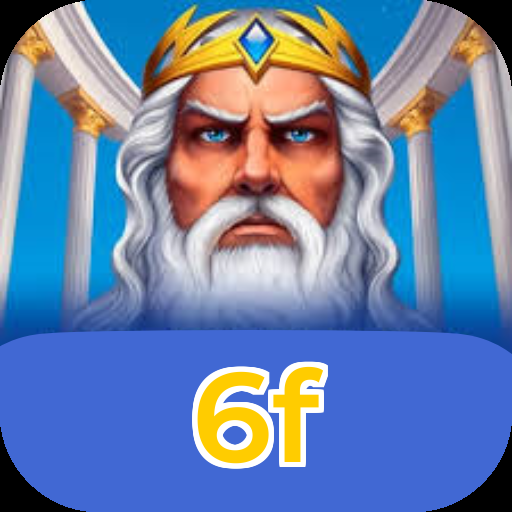Interface do aplicativo 6f mostrando jogos disponíveis no iOS e Android